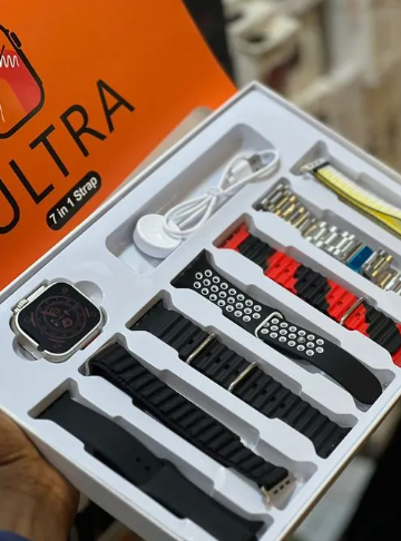 7 Straps Smart watch Ultra